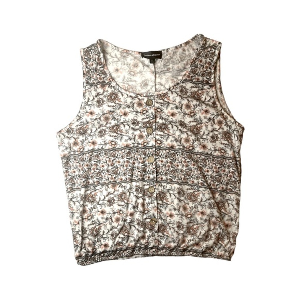 Modern Attraction Bohemian Patterned Sleeveless Top - Womens Size XL